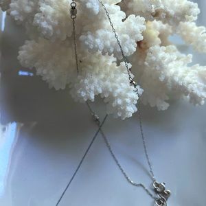 14 white gold ankle bracelet